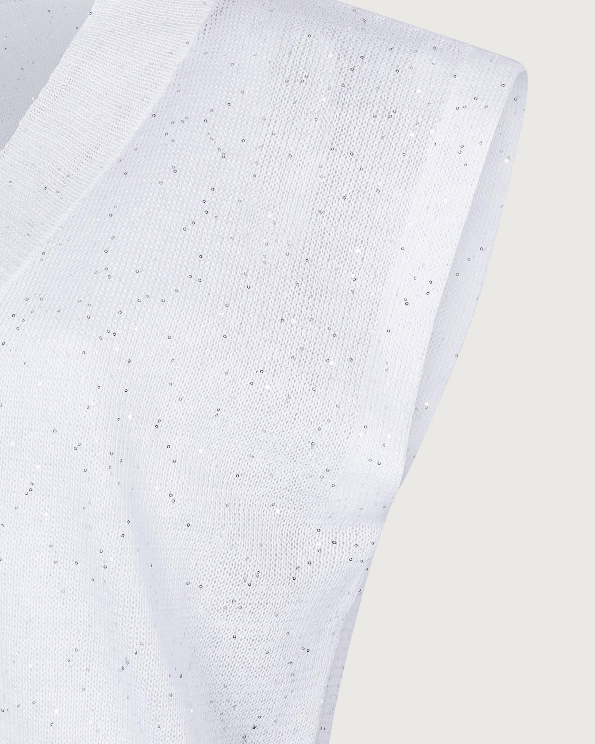 Brunello Cucinelli Scollo v Bianco  MDT746402 C159 