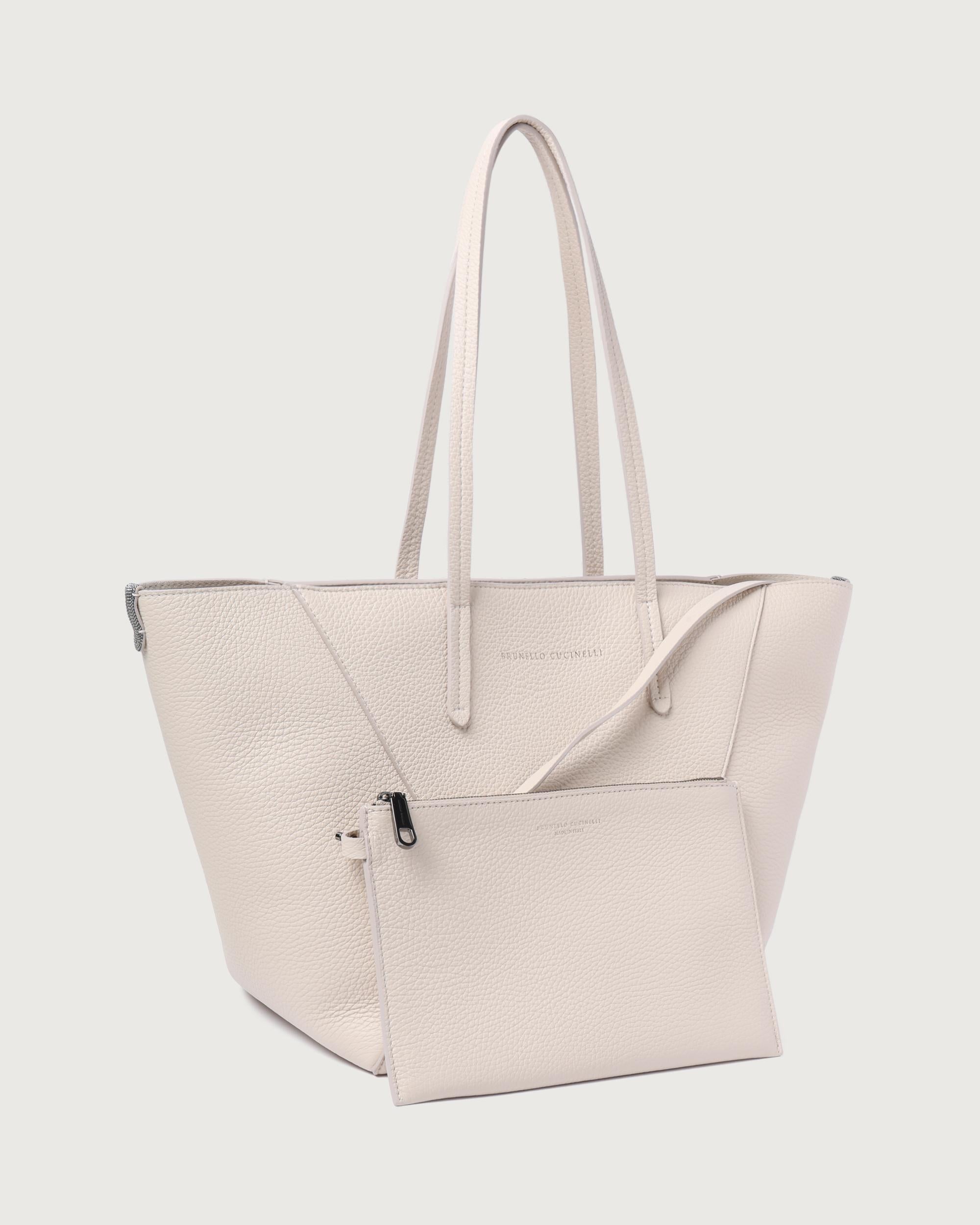Brunello Cucinelli Borsa Avorio  MBDKD2573 C8905 