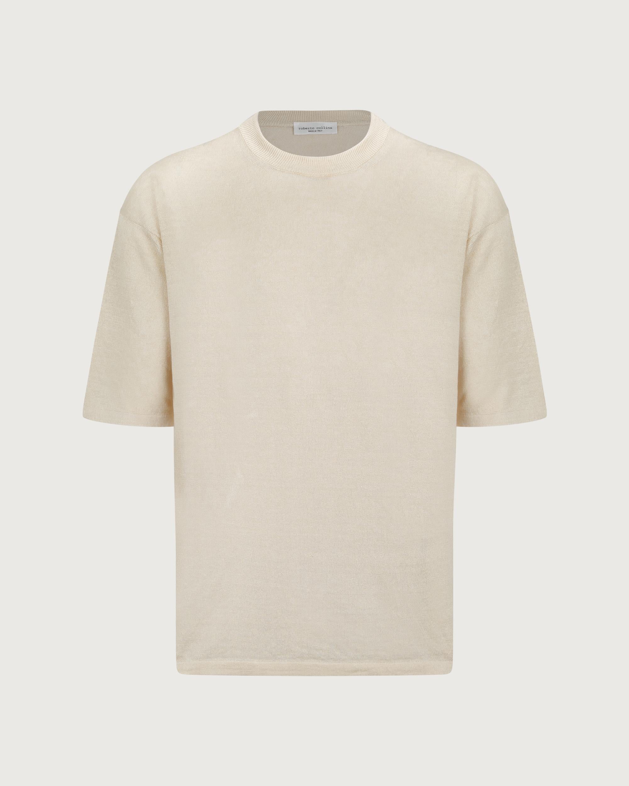 ROBERTO COLLINA Girocollo Beige  261MYA20221 03 