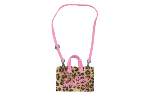 MC 2 SAINT BARTH Borsa   PHONE BAG SAND LEOPARD 21 