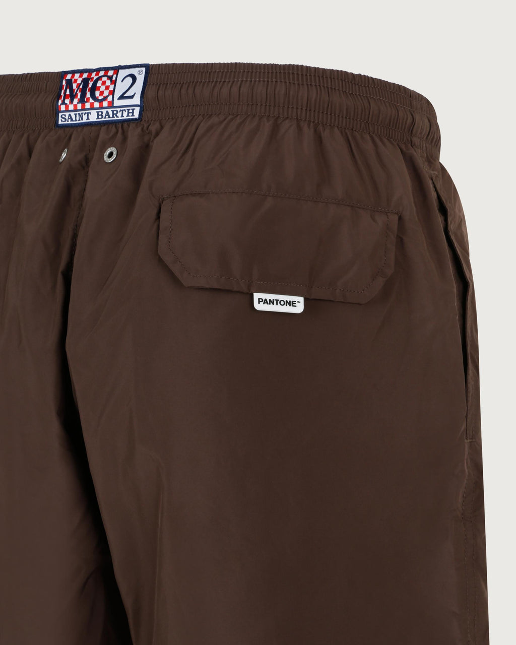 MC 2 SAINT BARTH Costume   LIGHTING PANTONE 18H DARK BROWN PNT L 