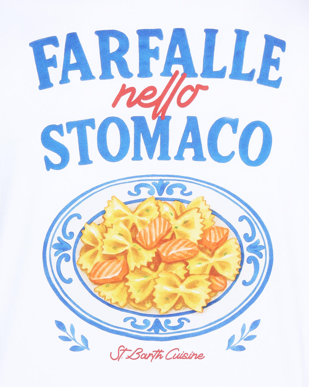 MC 2 SAINT BARTH T-shirt   PORTLAND FARFALLE STOMACO 01N 