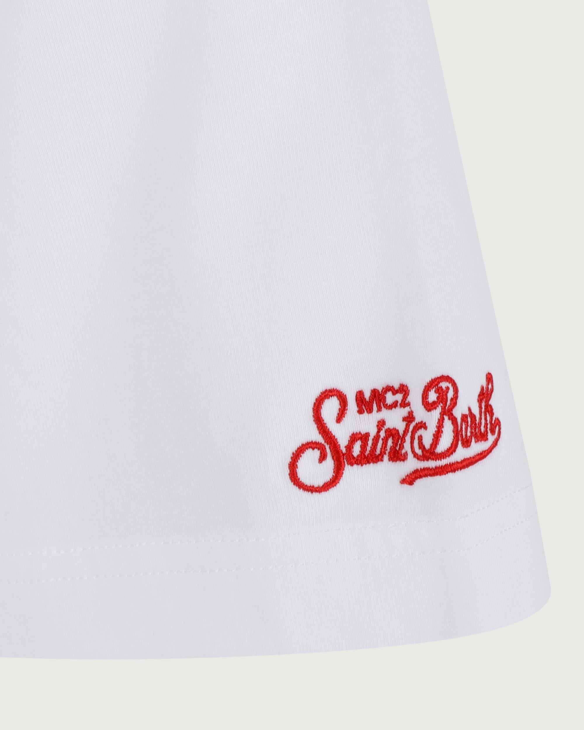 MC 2 SAINT BARTH T-shirt   PORTOFINO LUPIN RUBA 01N EMB 