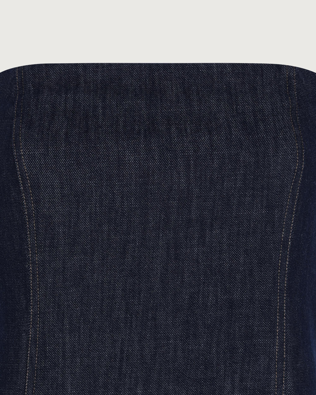 Brunello Cucinelli Bustier Denim blu  MB125EO909 C001 