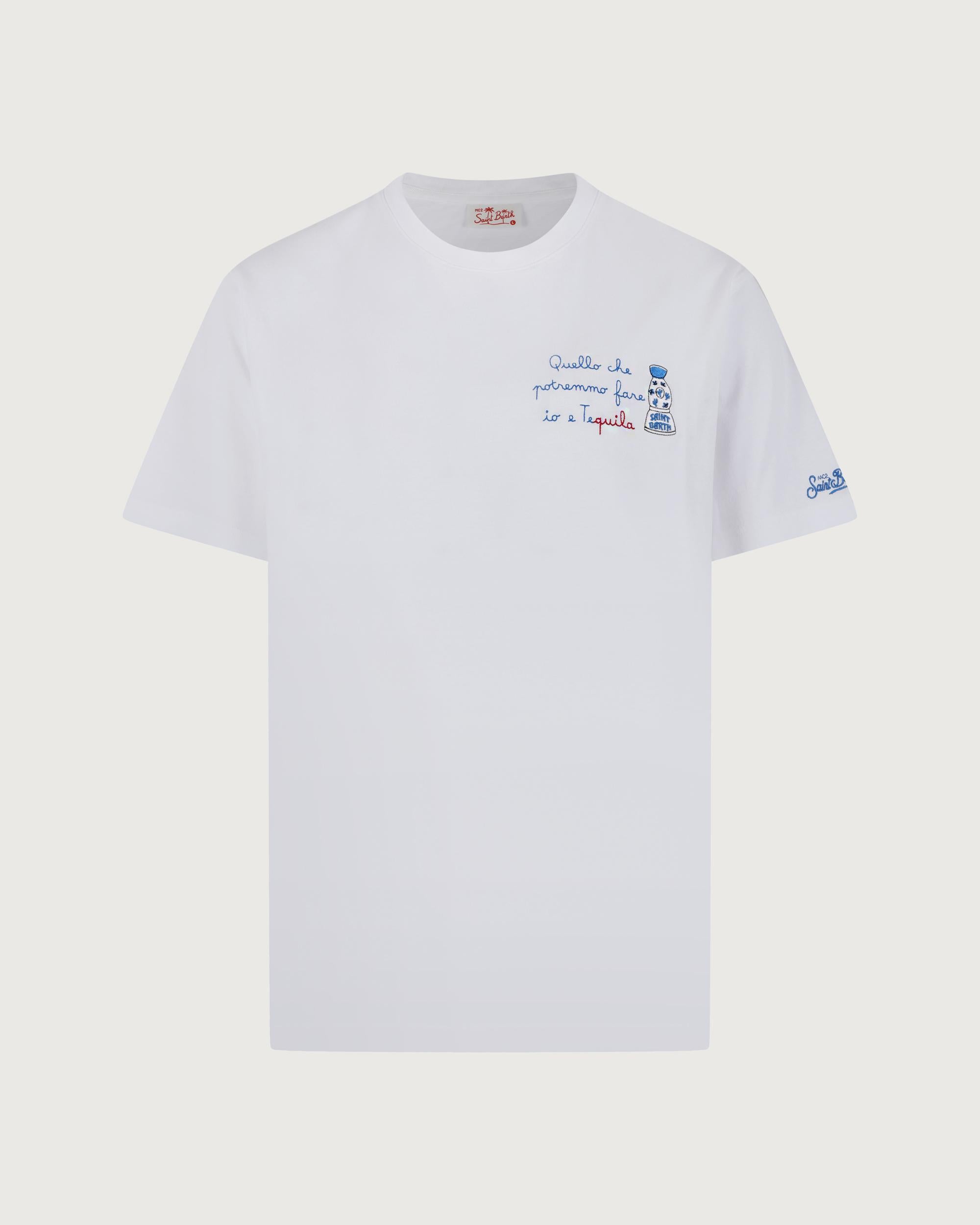 MC 2 SAINT BARTH T-shirt   PORTOFINO POTREMMO TEQUILA 01N EMB 