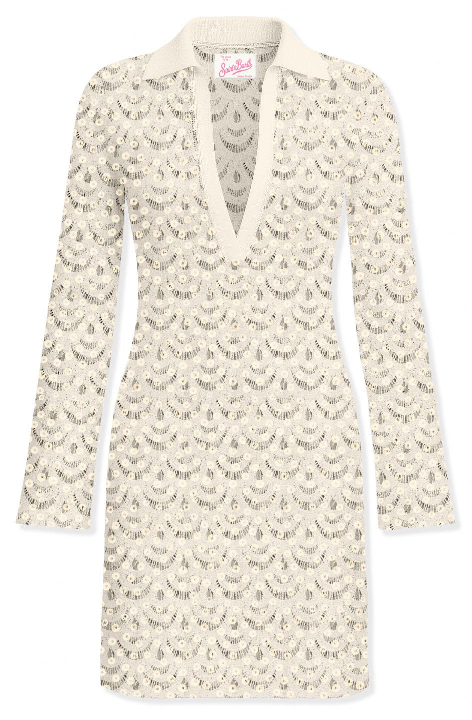 MC 2 SAINT BARTH Abito   ILARY CROCHET SHELL PAILLETTES 10 
