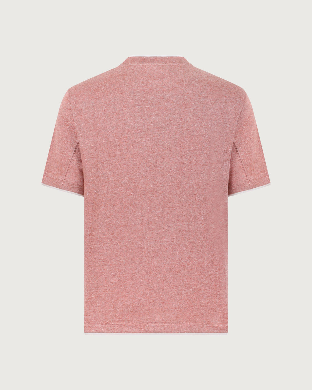 Brunello Cucinelli Girocollo Pesca+off white  MW8357427 CIW28 