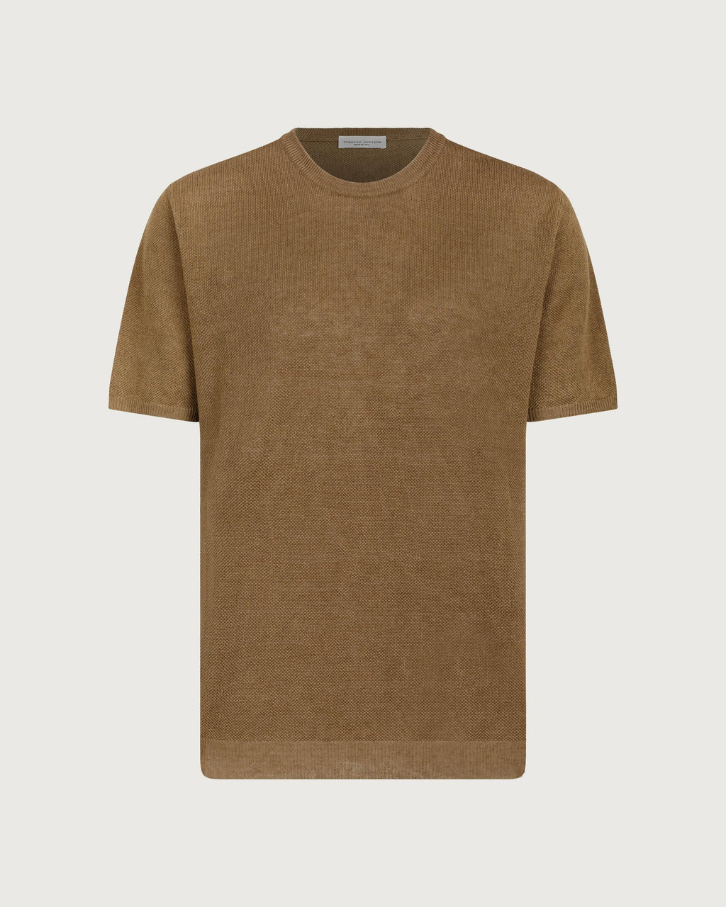 ROBERTO COLLINA Girocollo Khaki  261MYA20121 60 