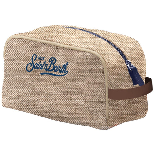 MC 2 SAINT BARTH Beauty case   WESTWOOD LINEN LINEN 1161 EMB 